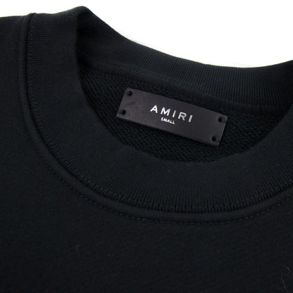 Amiri Eagle Logo Crewneck Sweatshirt Black