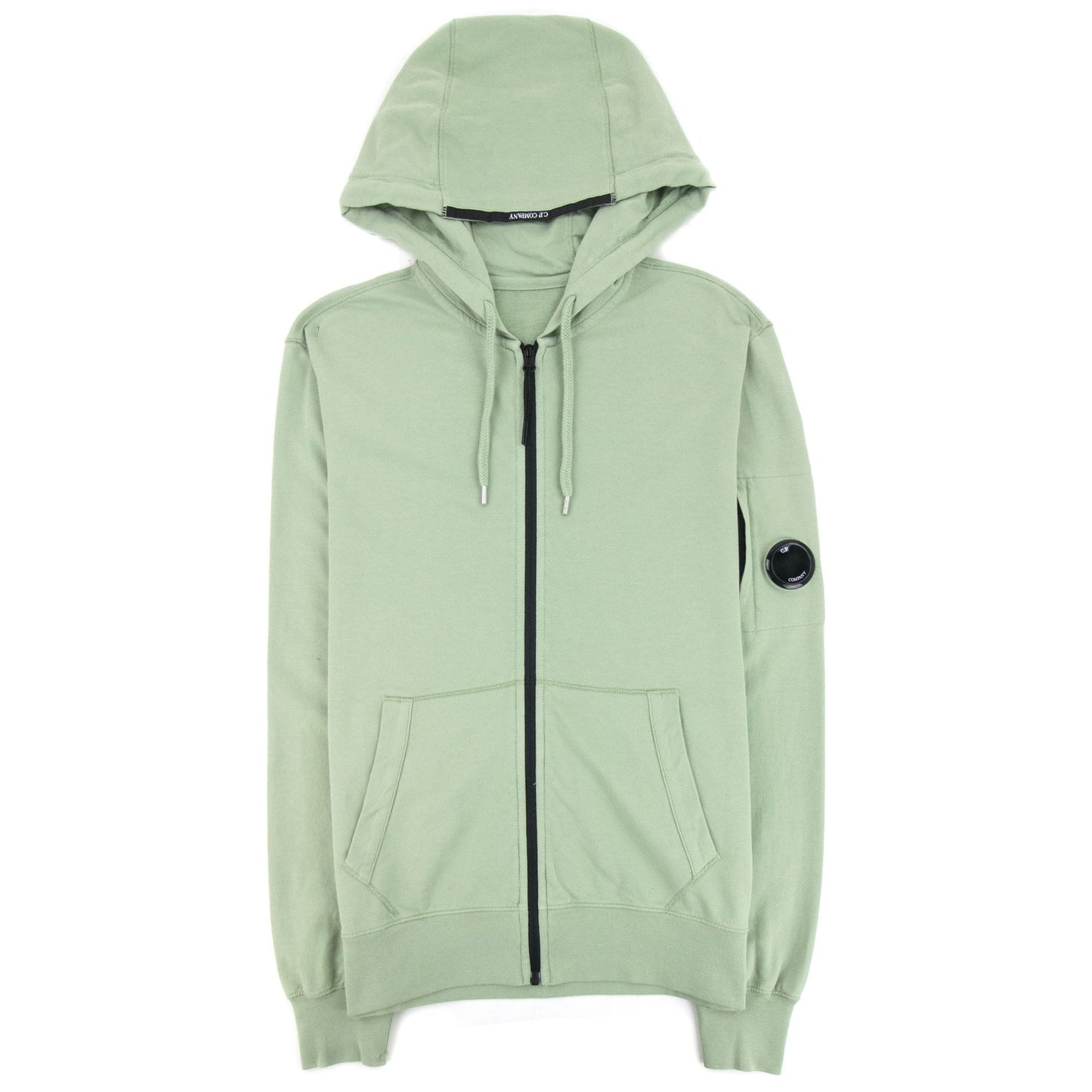 CP Company Light Fleece Hooded Sweatshirt Sage 631