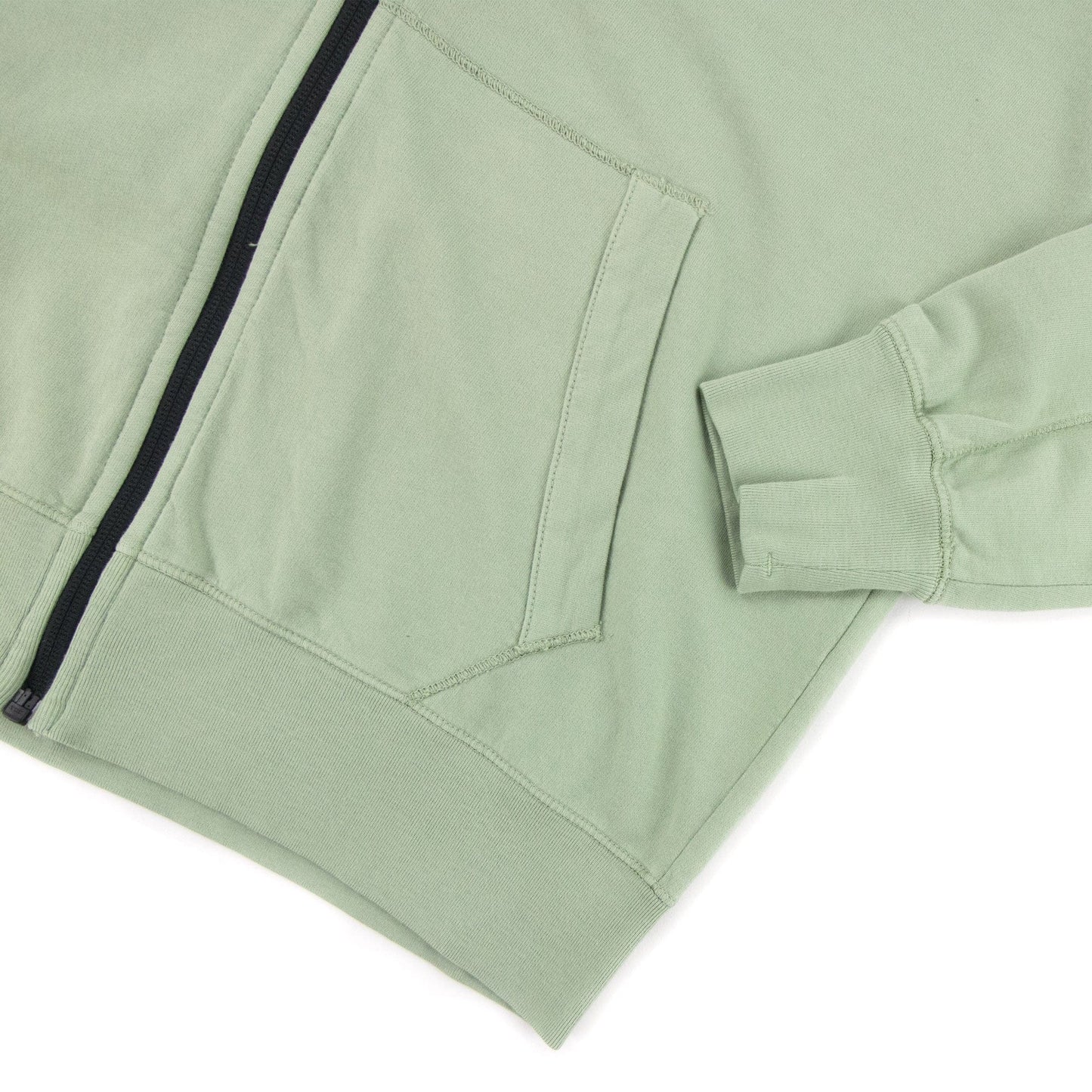 CP Company Light Fleece Hooded Sweatshirt Sage 631