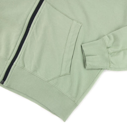 CP Company Light Fleece Hooded Sweatshirt Sage 631