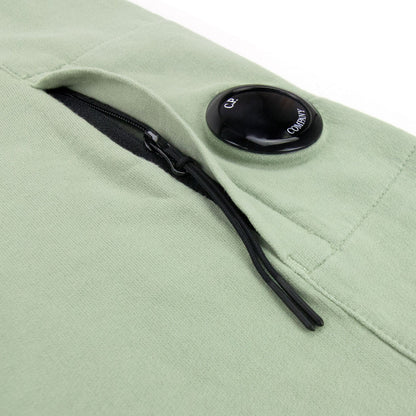 CP Company Light Fleece Hooded Sweatshirt Sage 631