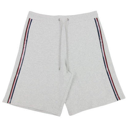 Moncler Tape Logo Shorts Grey 905