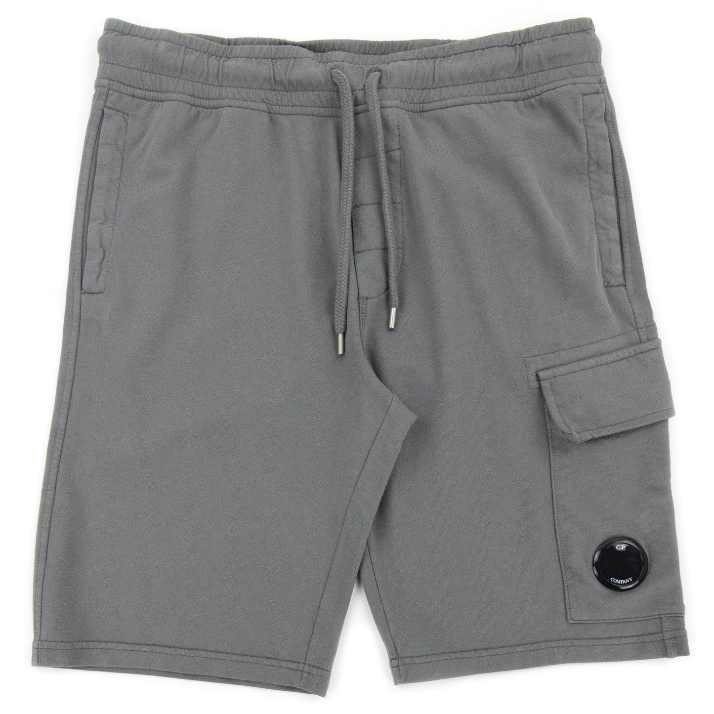 Cp Company Lens Sweat Shorts Gargoyle 938