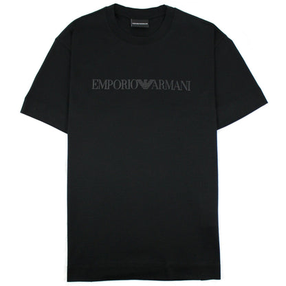 Emporio Armani Tencel Blend T-shirt Black
