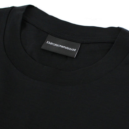 Emporio Armani Tencel Blend T-shirt Black
