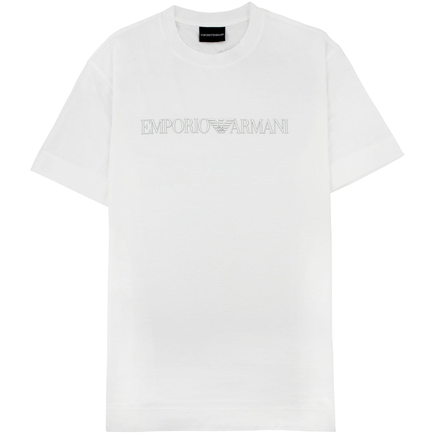 Emporio Armani Tencel Blend T-shirt Bianco