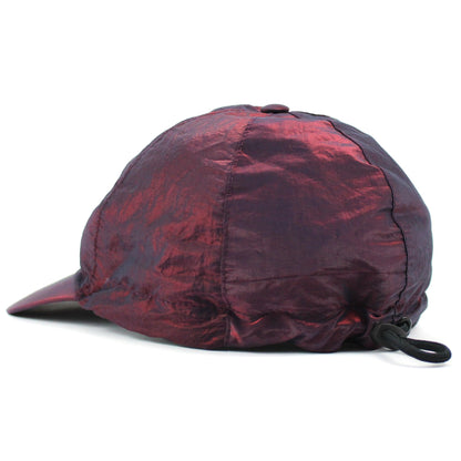 Stone Island Junior Nylon Logo Cap Dark Purple