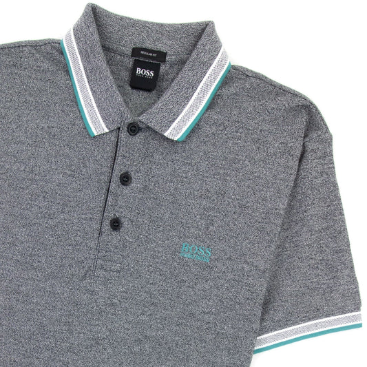 Hugo Boss Paddy Short Sleeve Polo Shirt Grey 014
