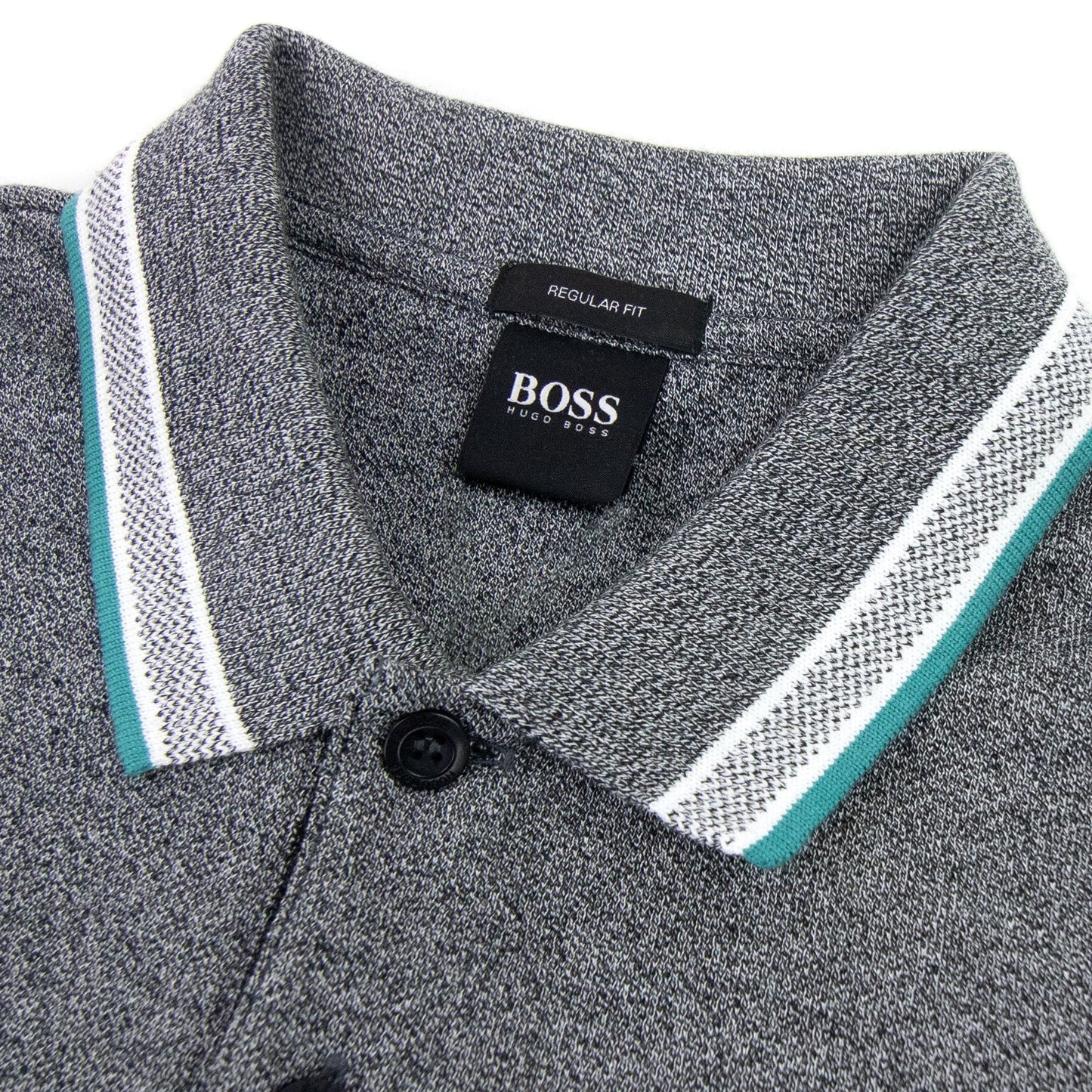 Hugo Boss Paddy Short Sleeve Polo Shirt Grey 014