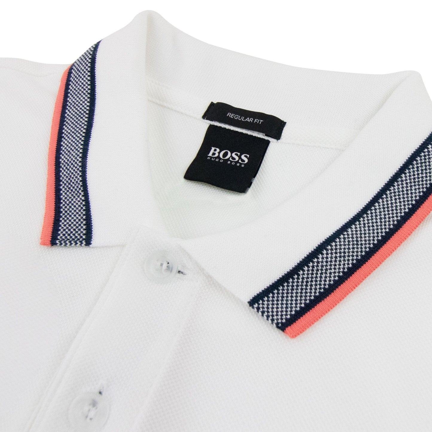 Hugo Boss Paddy Short Sleeve Polo Shirt White 108