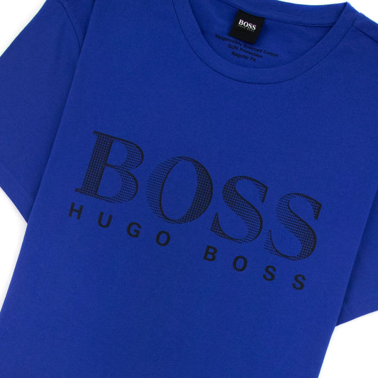 Hugo Boss Rn Uv-protection T-shirt Royal Blue