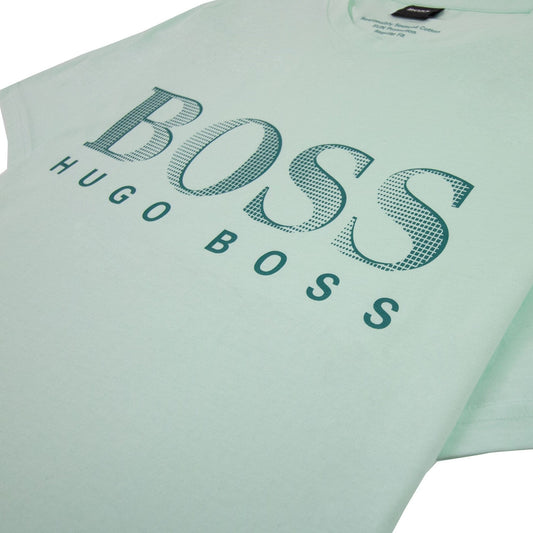 Hugo Boss Rn Uv-protection T-shirt Light Green 337