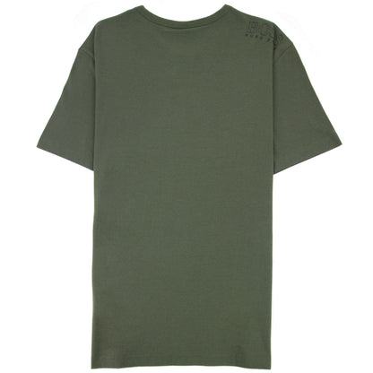 Hugo Boss Regular-fit T-shirt With Contrast Logo Khaki 307
