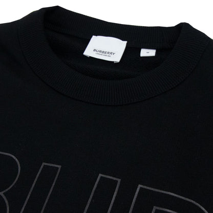Burberry Horseferry Print Cotton Sweatshirt Black