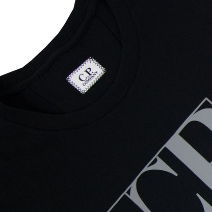 CP Company C.P Block Man Tshirt Black/grey 999