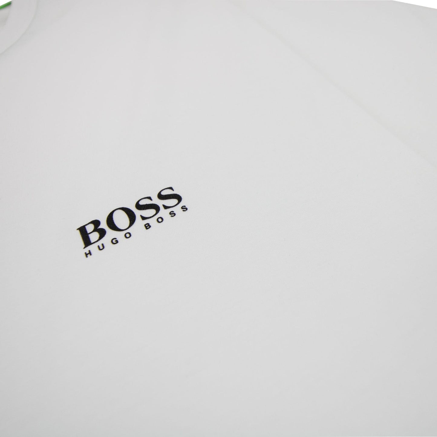Hugo Boss Regular-fit T-shirt With Contrast Logo White 107