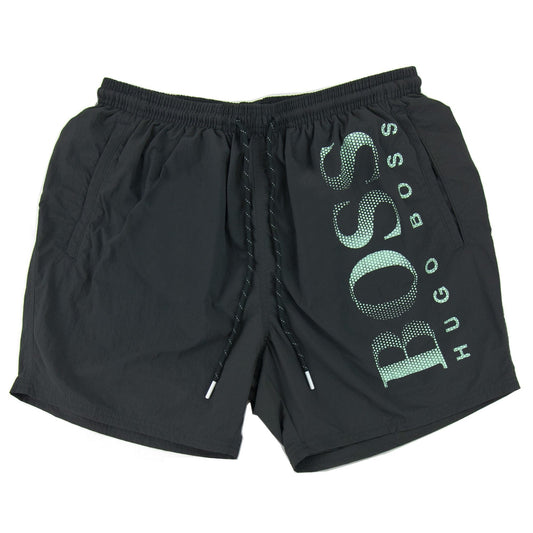 Hugo Boss Octopus Swim Shorts Dark Grey 305