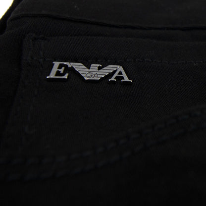 Emporio Armani 5 Pocket Slim Fit Jeans Black 999