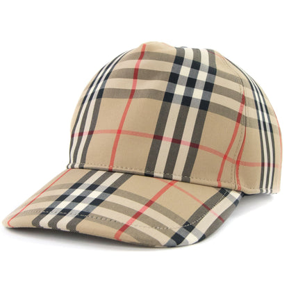 Burberry Logo Appliqu? Vintage Check Baseball Cap Beige