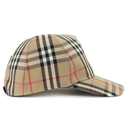 Burberry Logo Appliqu? Vintage Check Baseball Cap Beige