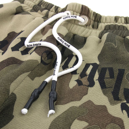 Palm Angels Camo Sweat Shorts Camo