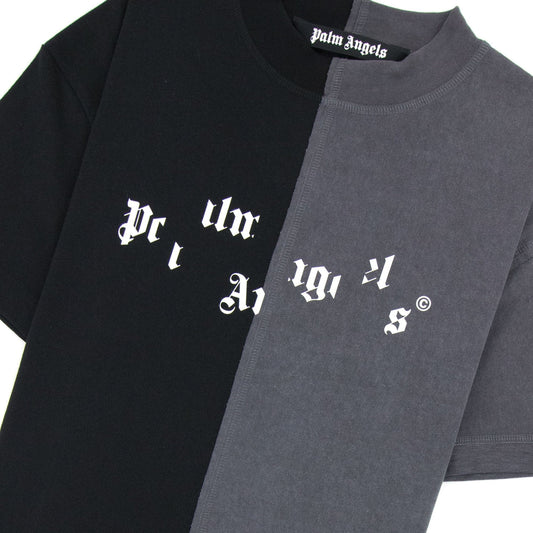 Palm Angels Broken Logo T-shirt Black/Grey