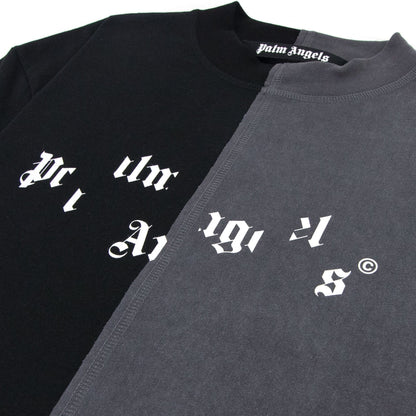 Palm Angels Broken Logo T-shirt Black/Grey