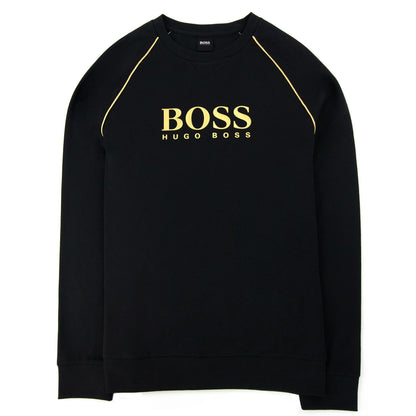 Hugo Boss Metallic Details Loungewear Sweatshirt Black 001