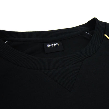Hugo Boss Metallic Details Loungewear Sweatshirt Black 001