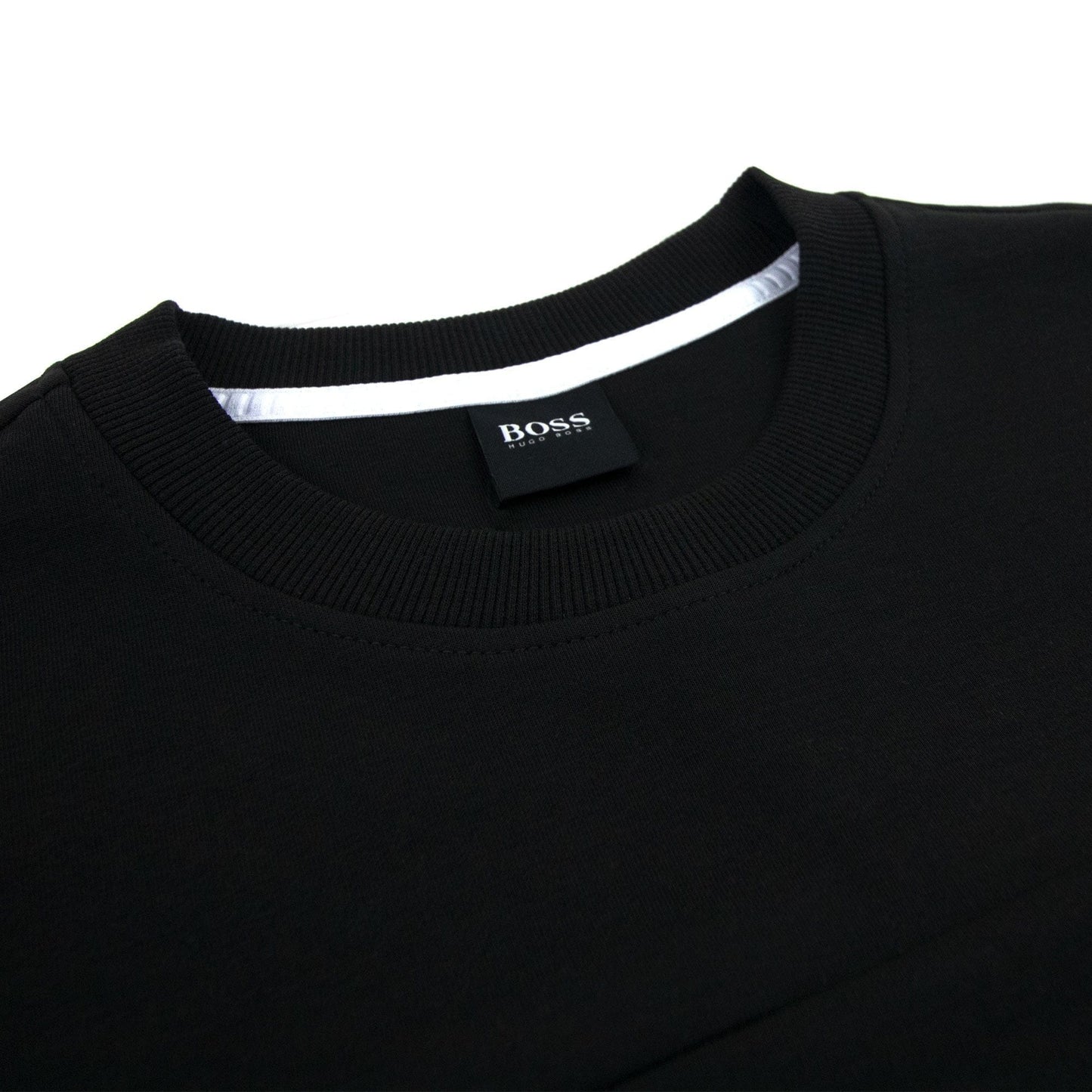 Hugo Boss Block Logo Crewneck Sweatshirt Black 001
