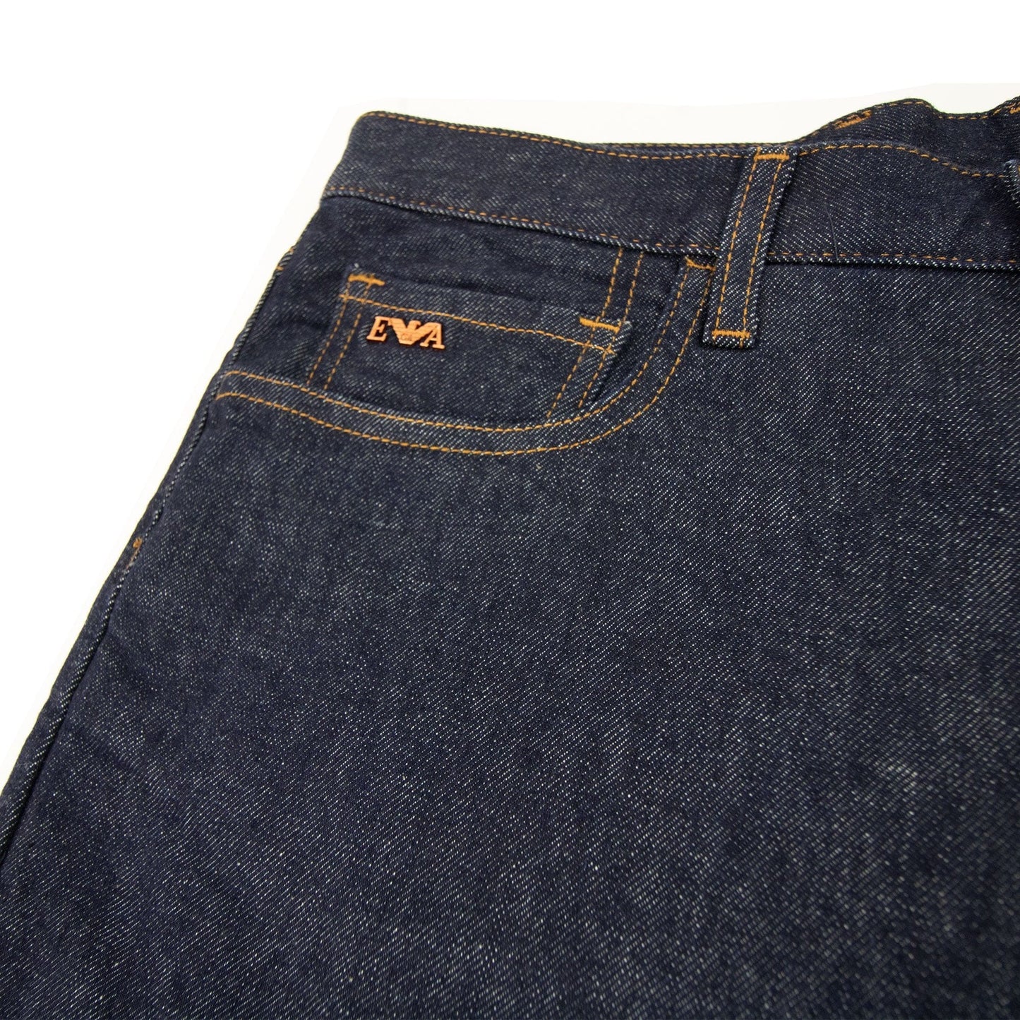 Emporio Armani Rinse Denim Bermuda Shorts Denim Blue 0941