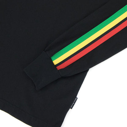 Palm Angels Miami Multi Color Logo L/s Tee Black