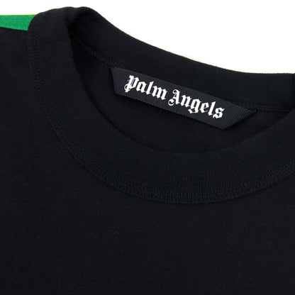 Palm Angels Miami Multi Color Logo L/s Tee Black