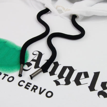 Palm Angels Port Cervo Spray Hoody White
