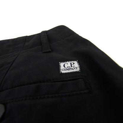 Cp Company Stretch Satin Cargo Pants Black 999
