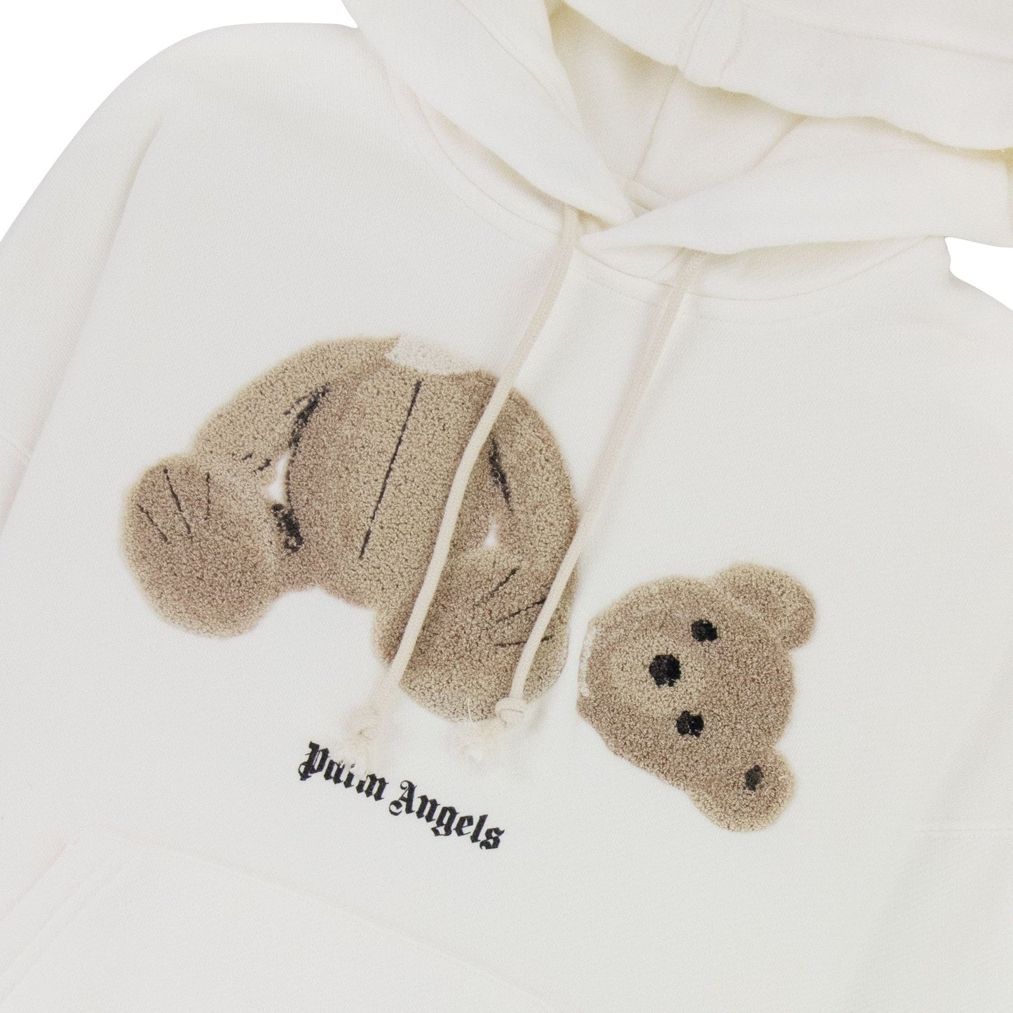 Palm Angels Kill Bear Hoodie Off White