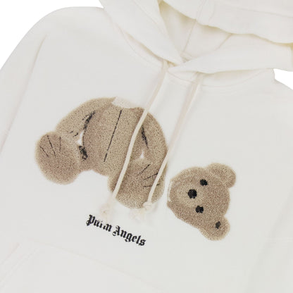 Palm Angels Kill Bear Hoodie Off White