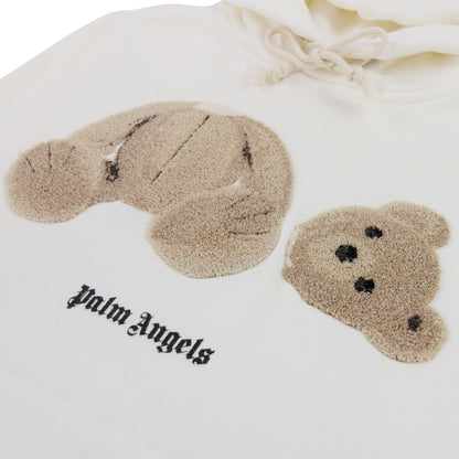 Palm Angels Kill Bear Hoodie Off White