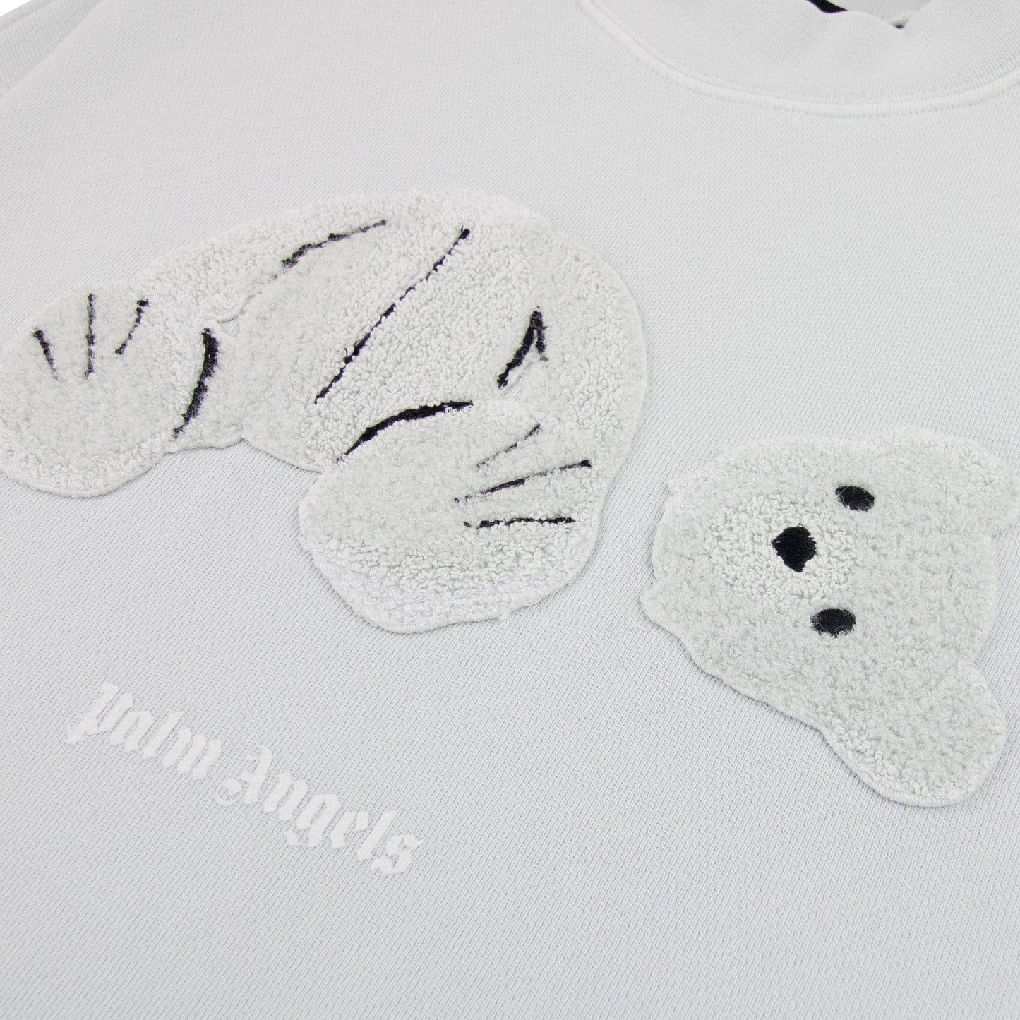 Palm Angels Kill Bear Illusion Sweat Blue