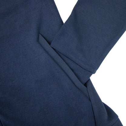 Hugo Boss Saggy Curved Logo Zip Up Sweatshirt Navy 410