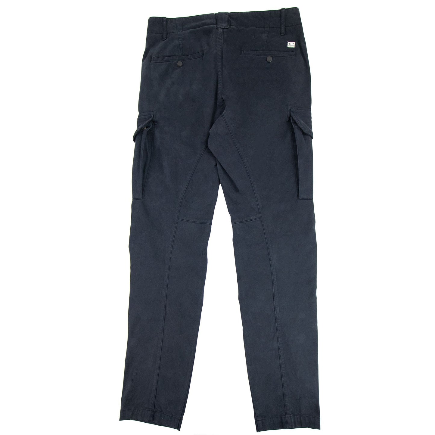 Cp Company Stretch Satin Cargo Pants Navy 888