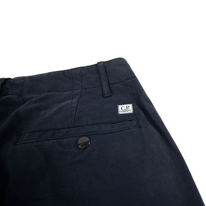 Cp Company Stretch Satin Cargo Pants Navy 888