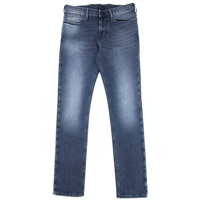 Emporio Armani J06 Five Pocket Slim Fit Jeans Denim Blue 942