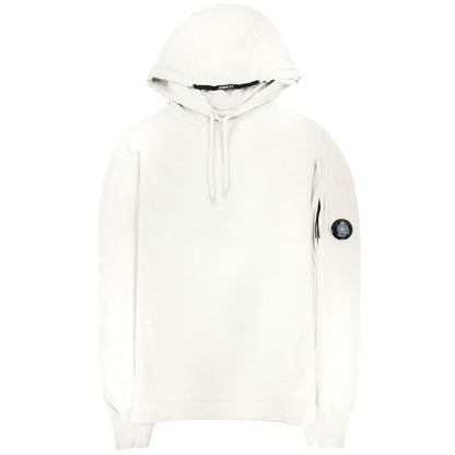 Cp Company Light Fleece Hooded Sweat Gauze White 906