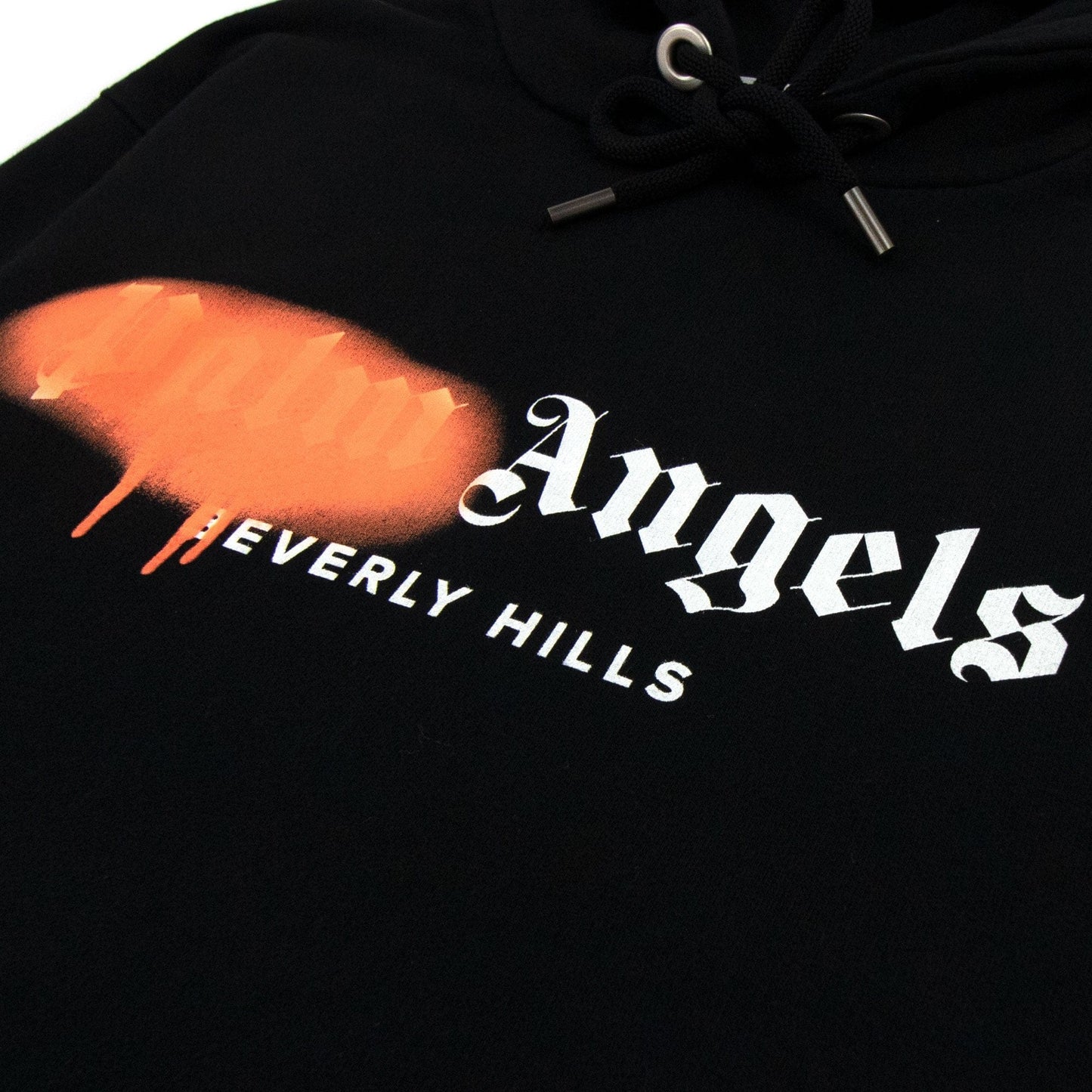 Palm Angels Beverly Hills Spray Hoody Black/Orange