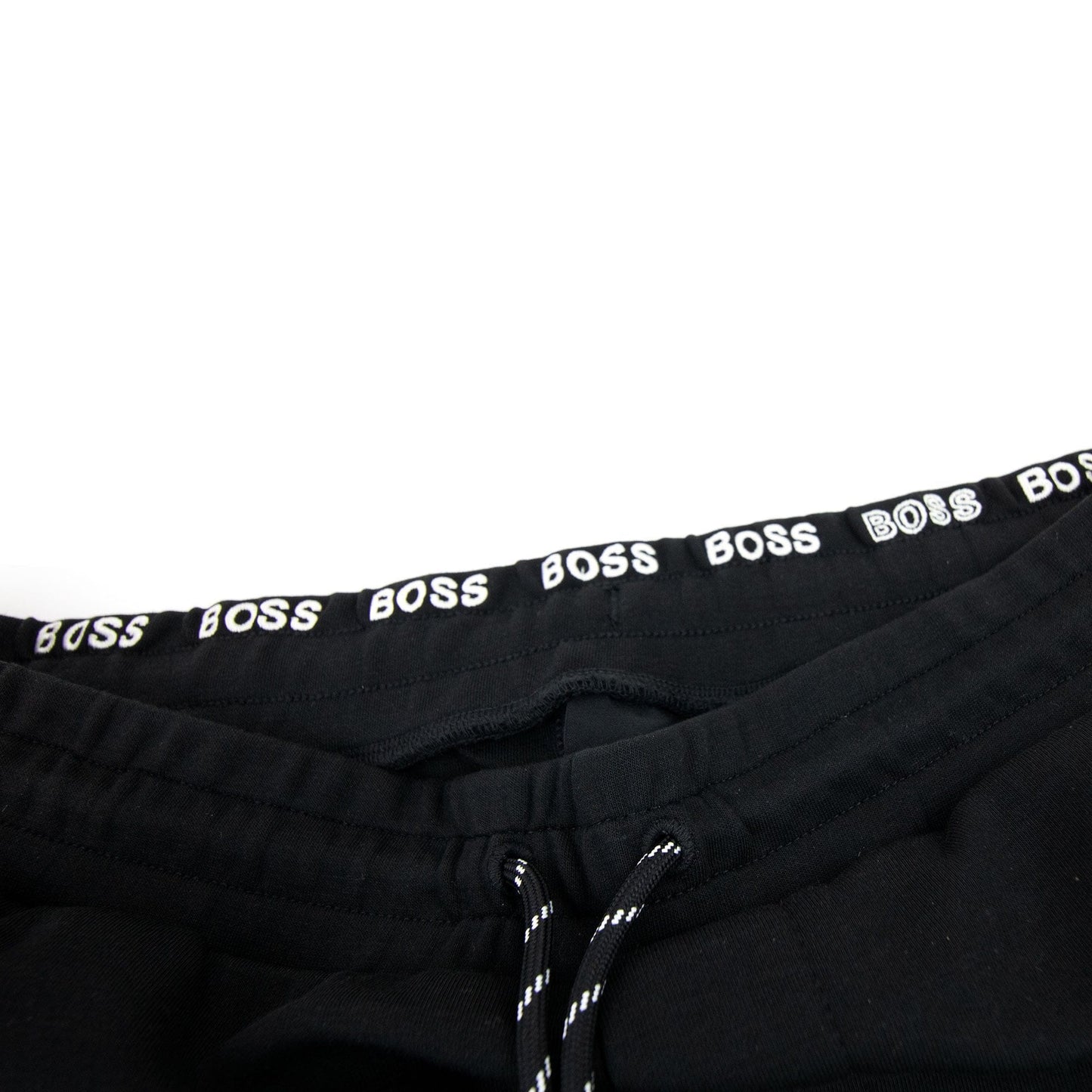 Hugo Boss Hadiko 1 Embroidered Logo Pants Black 001
