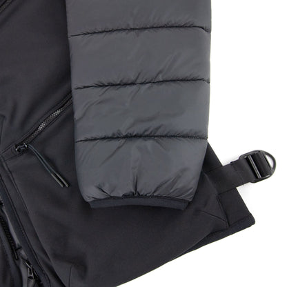 Cp Company C.p. Shell-r Mixed Goggle Jacket Black 999