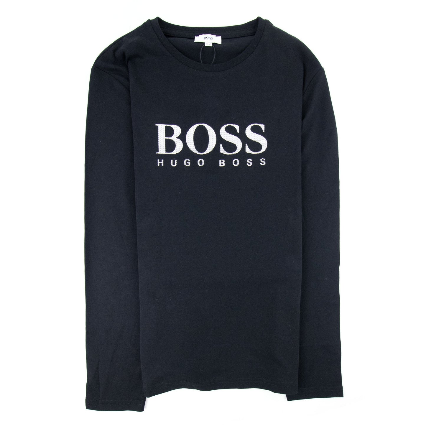 Hugo Boss Ls Top Boss Sign Chest Black