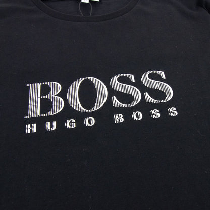 Hugo Boss Kids Logo Broken Logo T Shirt Black 09b