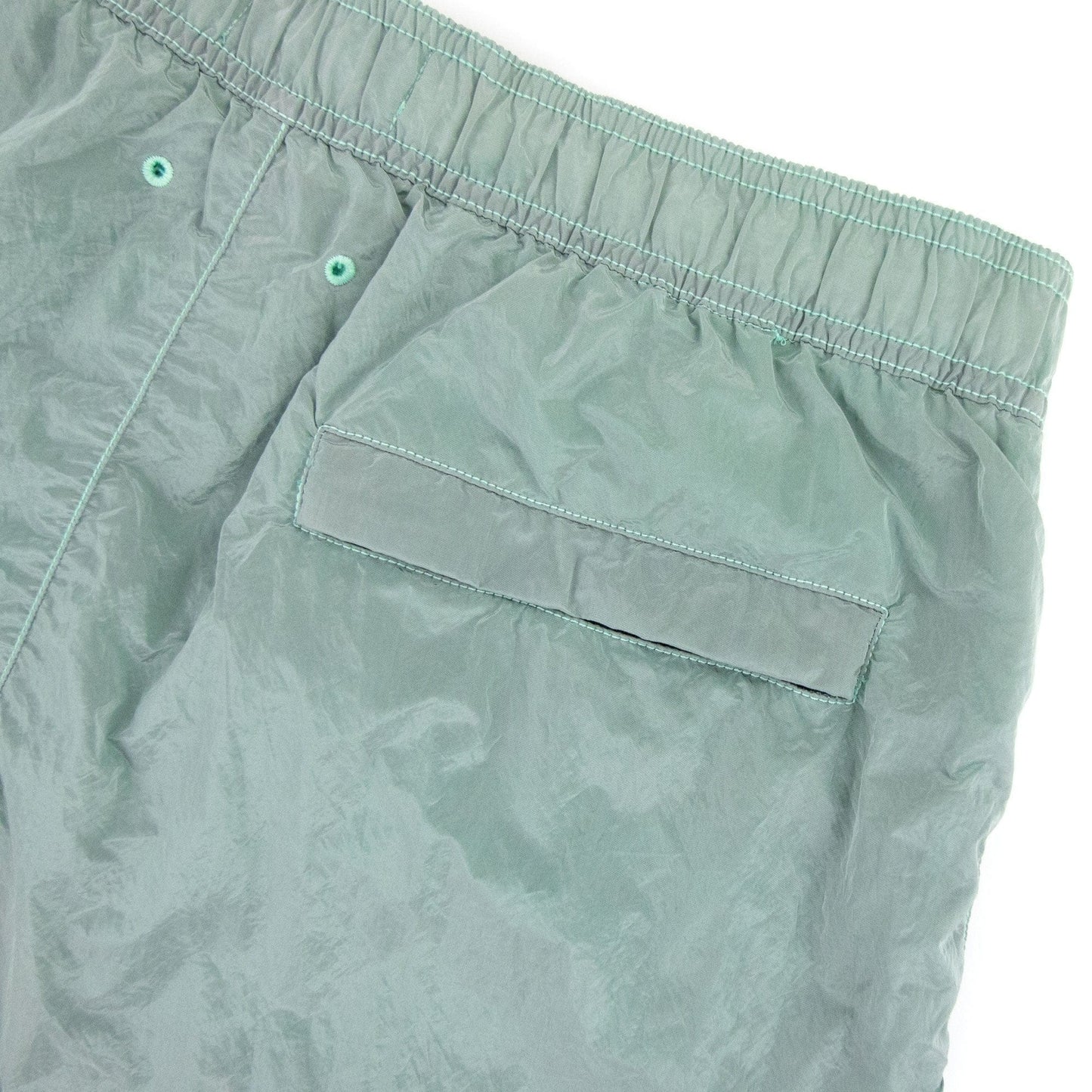 Stone Island B0943 Nylon Metal Swim Shorts Mint Green V0044